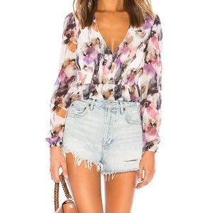 X Revolve Deborah Blouse: House of Harlow 1960